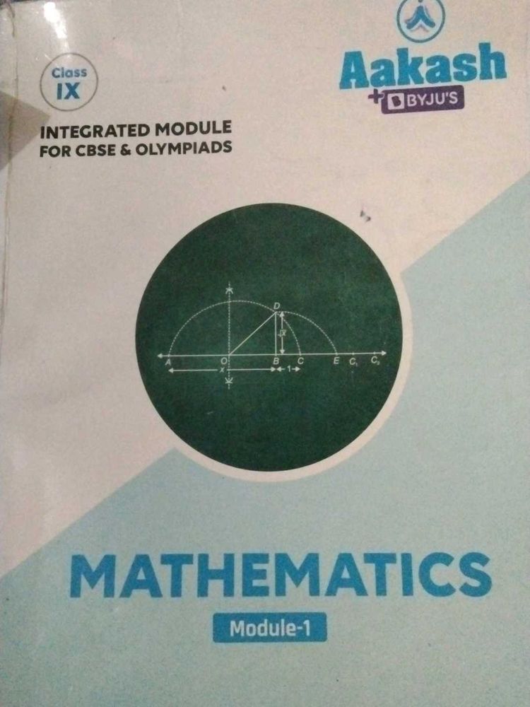 Aakash Byju&#39;s Class IX Mathematics Module-1