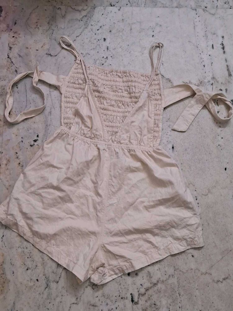 Nude Colored Playsuit
