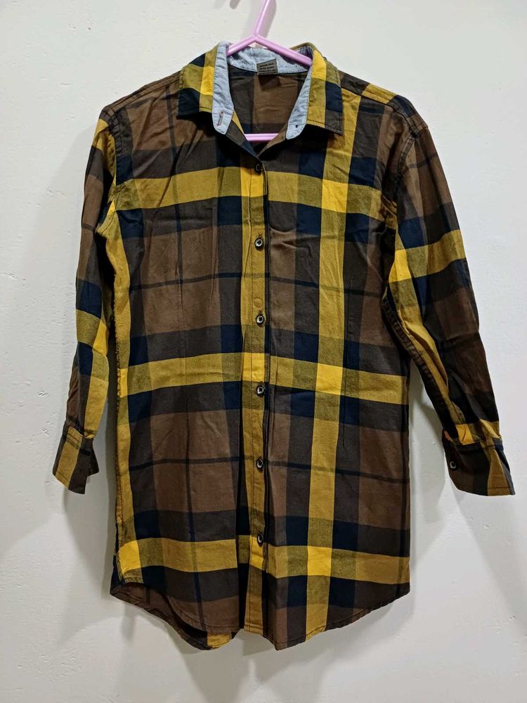 Mustard Yellow Colour Shirt