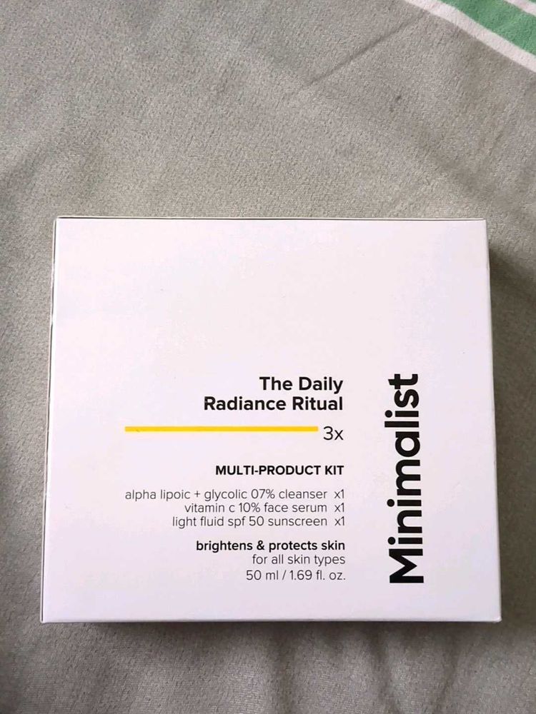 Minimalist Radiance Ritual Kit