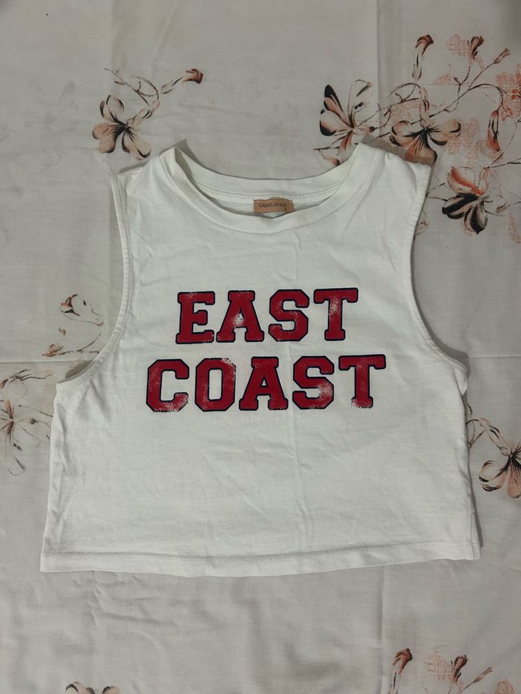 East Coast Graphic Tank Top