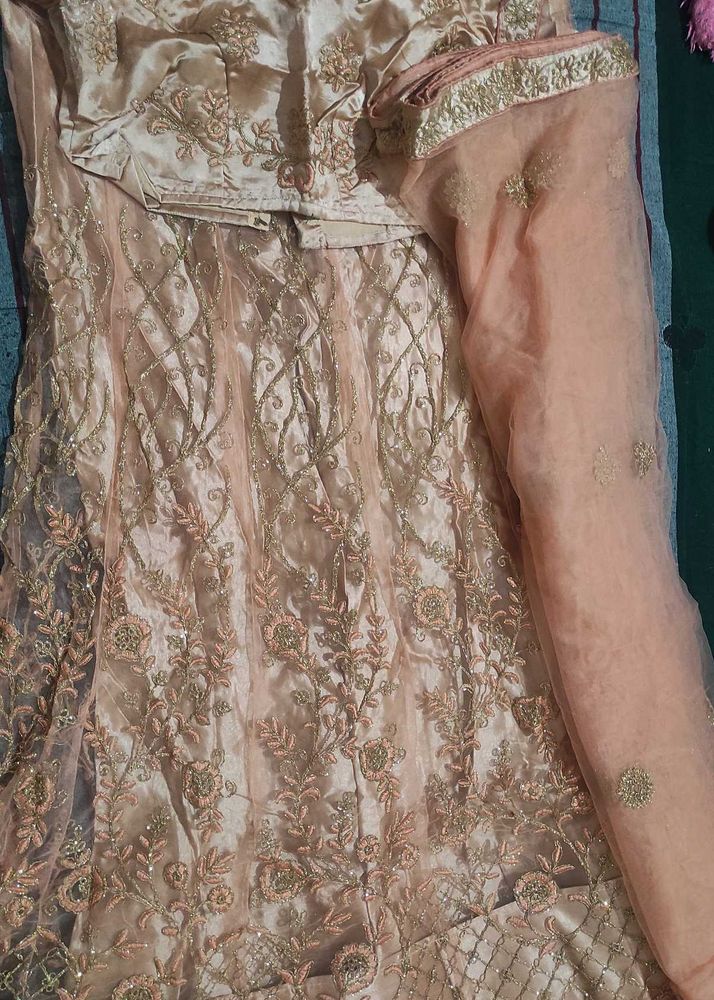 Satin and Neted Lehanga