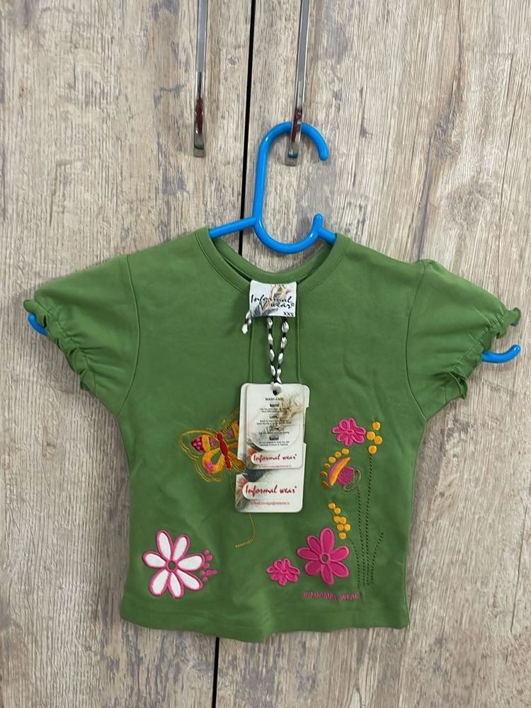 Cute Green Top