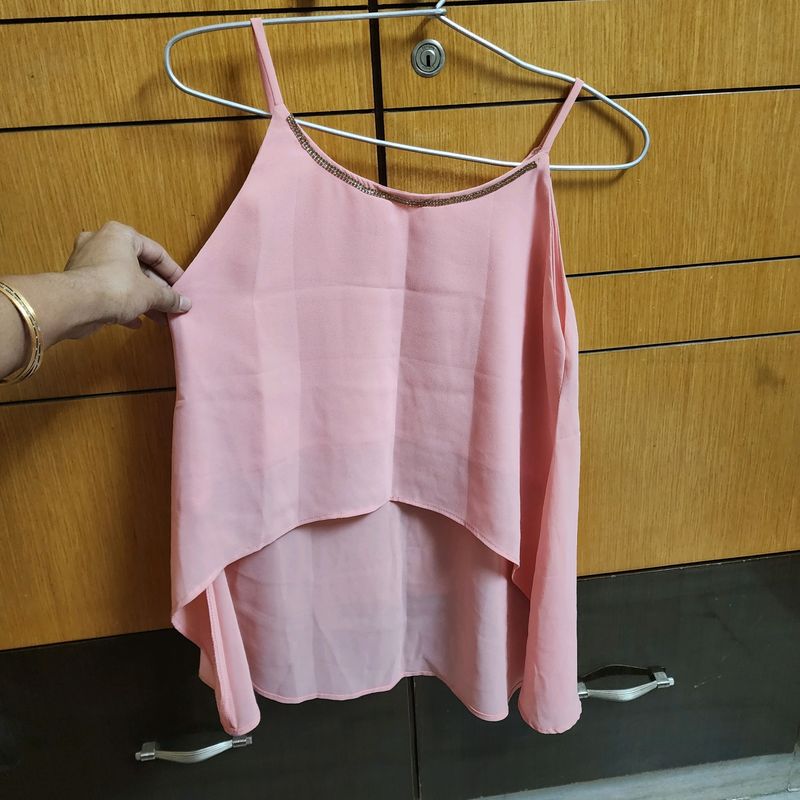 High-Low Strappy Top