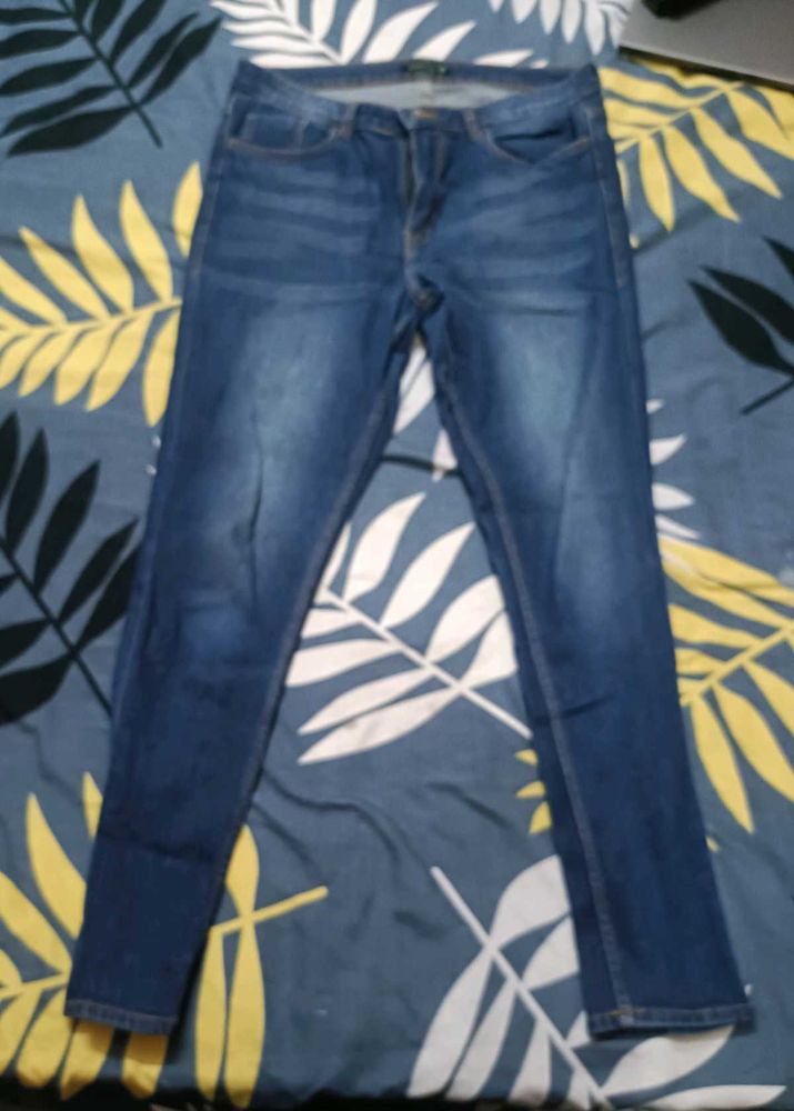 Dark Wash Denim Jeans