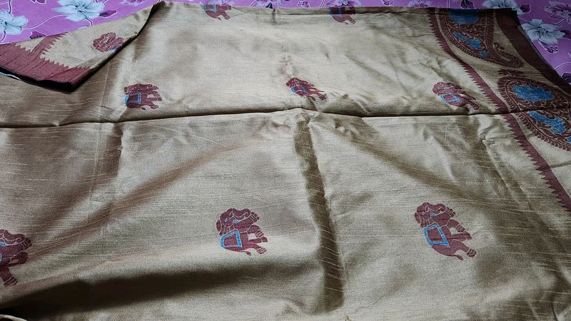 Beautiful Art Ghicha Silk Saree