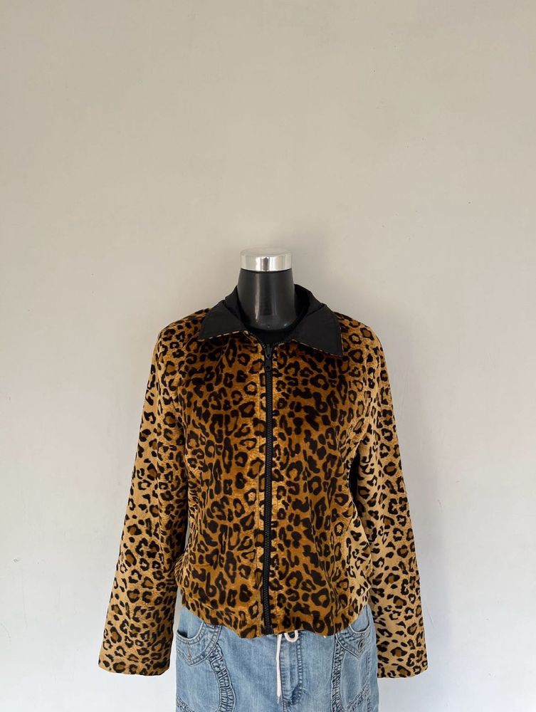 Leopard Print Jacket
