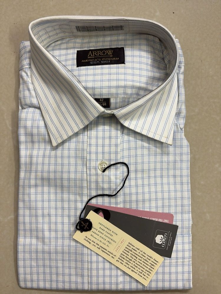 Arrow Checked Formal Shirt
