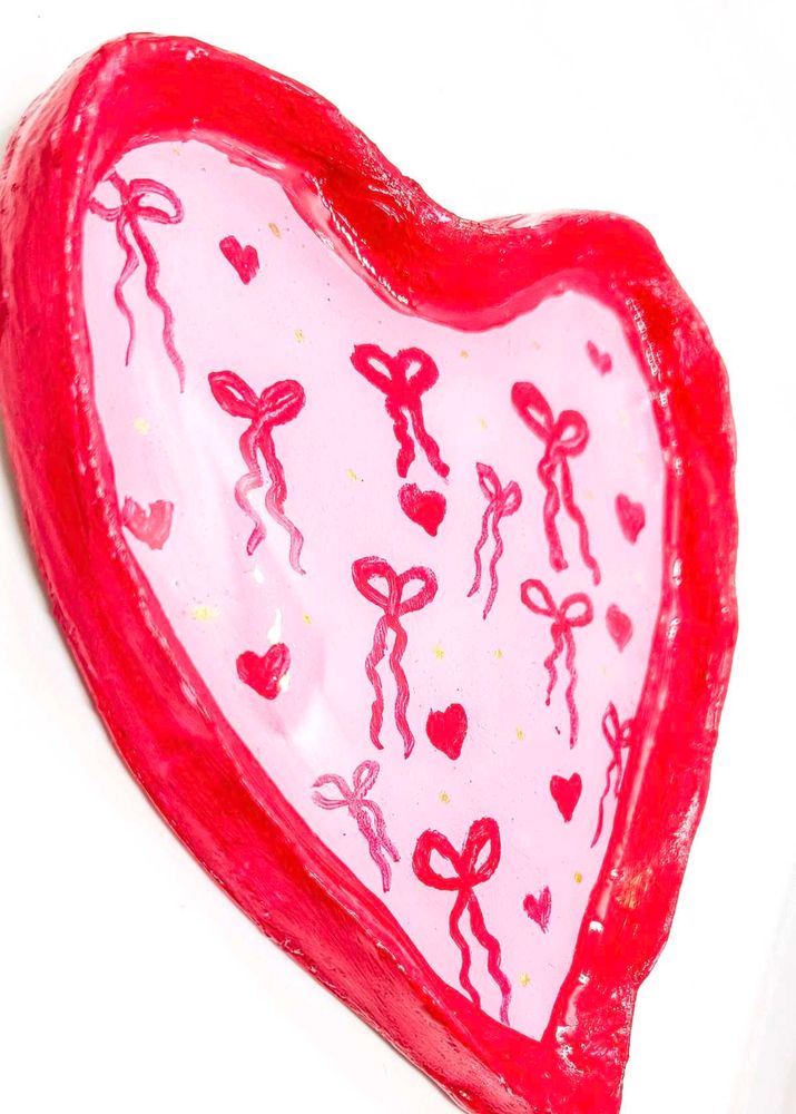 Heart Bow Trinket Dish
