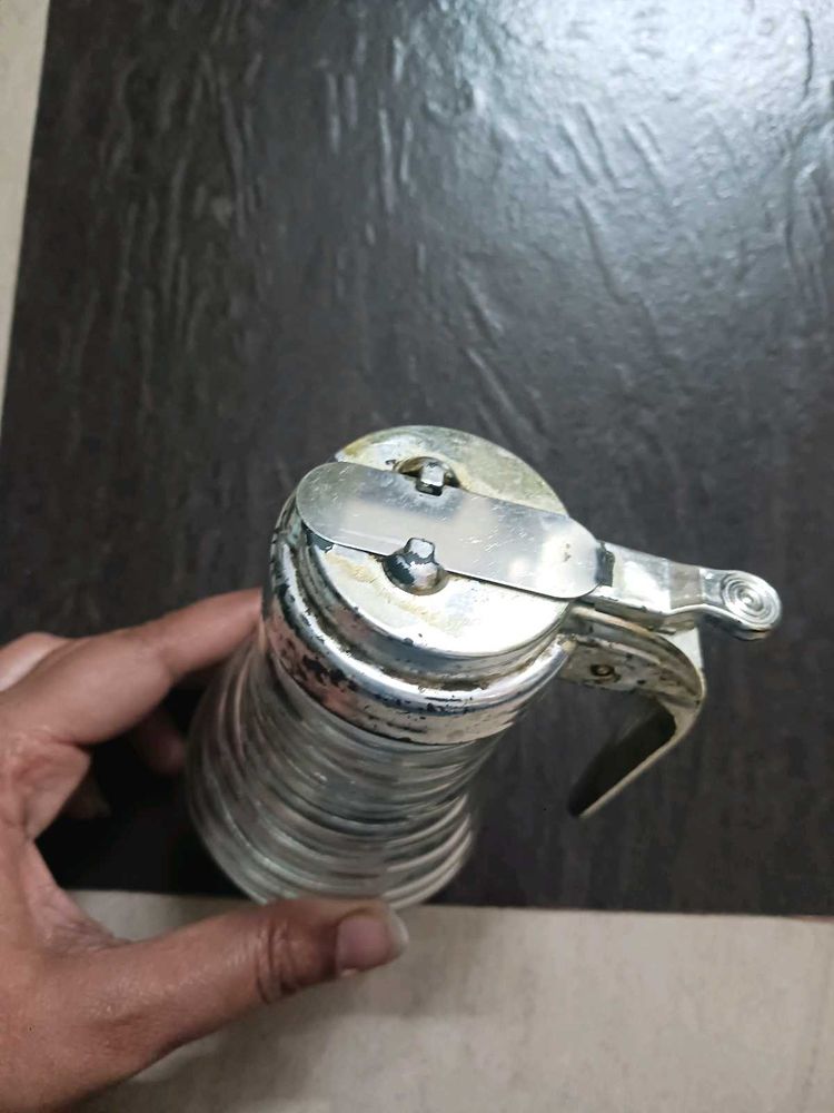 Oil Filling Glass Solid Bottle