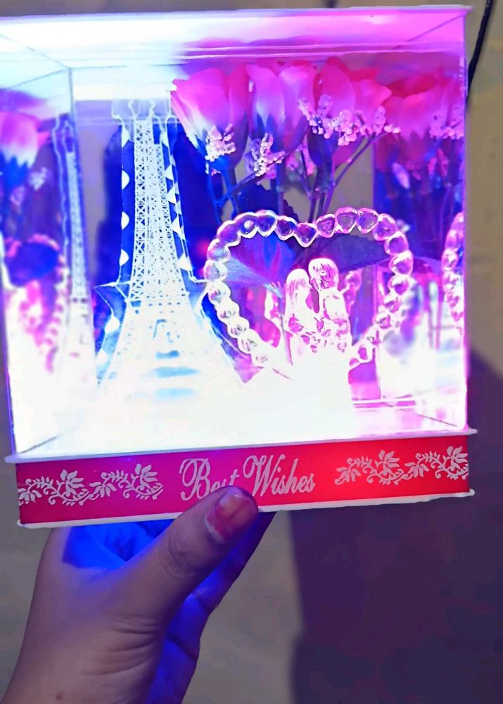 home decoration light hamper