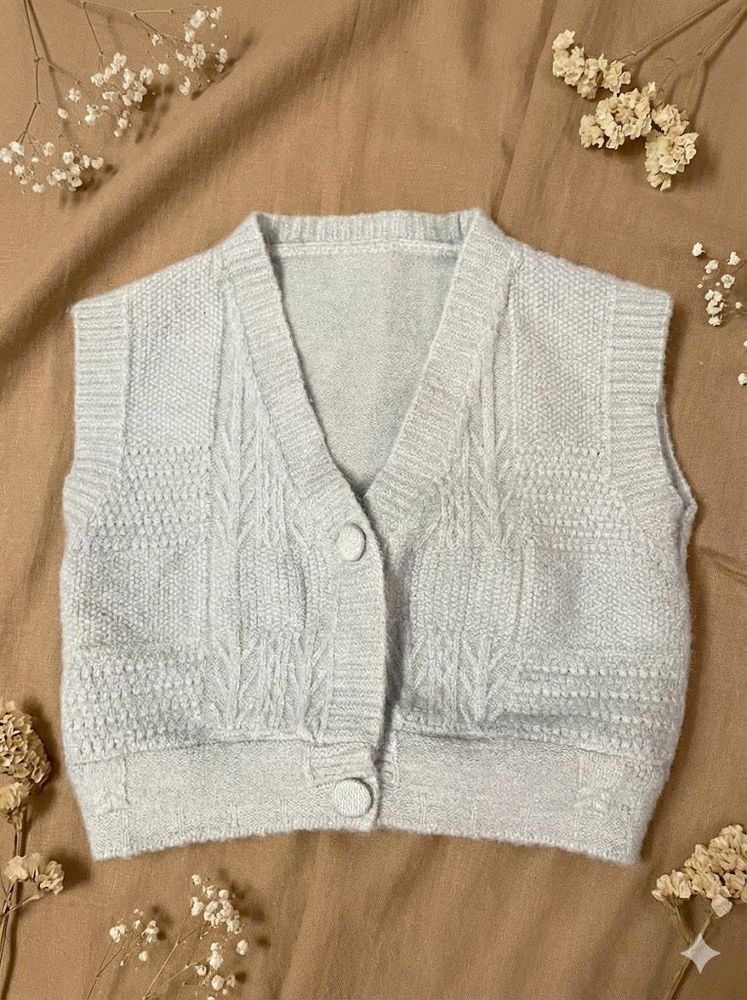Stylish Knitted Vest Top
