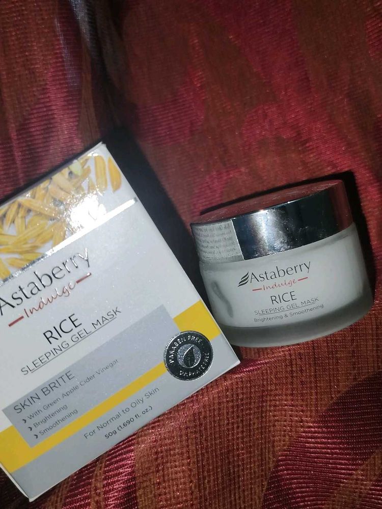 Astaberry Indulge Rice Sleeping Mask
