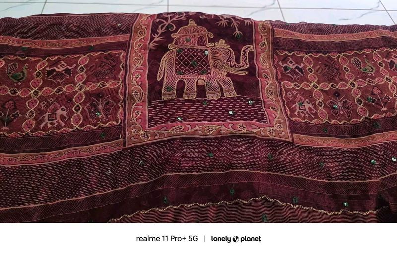 Patola Hand Work Saree