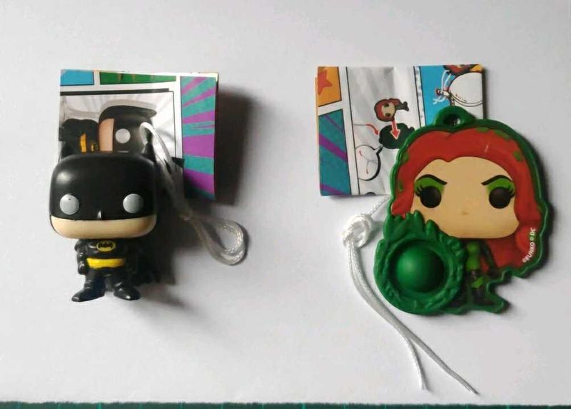 Funko Kinder joy DC Batman And Green Poison Ivy To