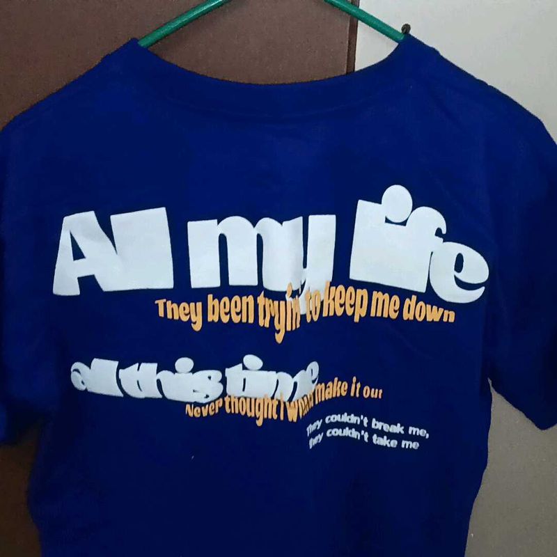 Cool Blue Graphic Tee