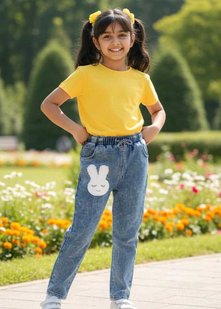 2 Cute Bunny Jeans Of age 14-18