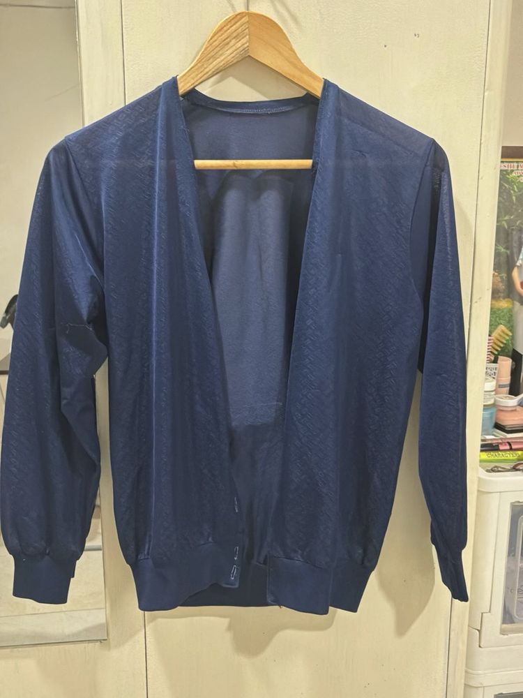Navy Blue Cardigan