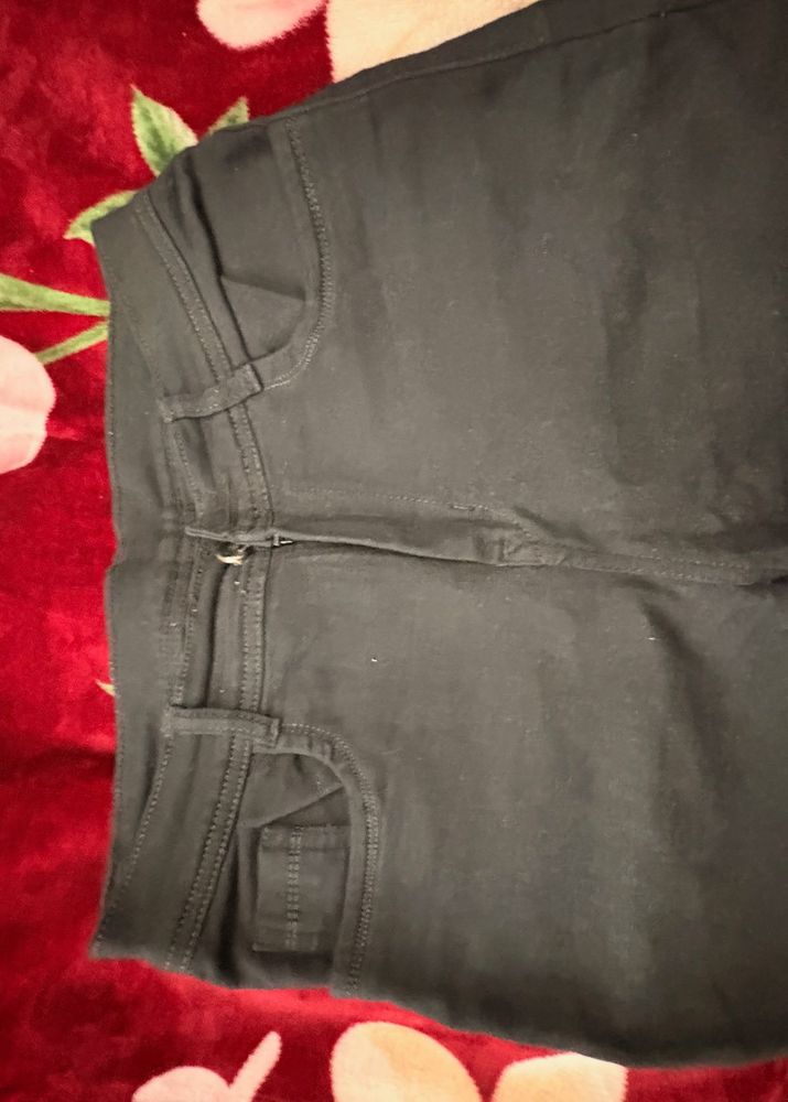 combo of Dark Wash Denim Jeans