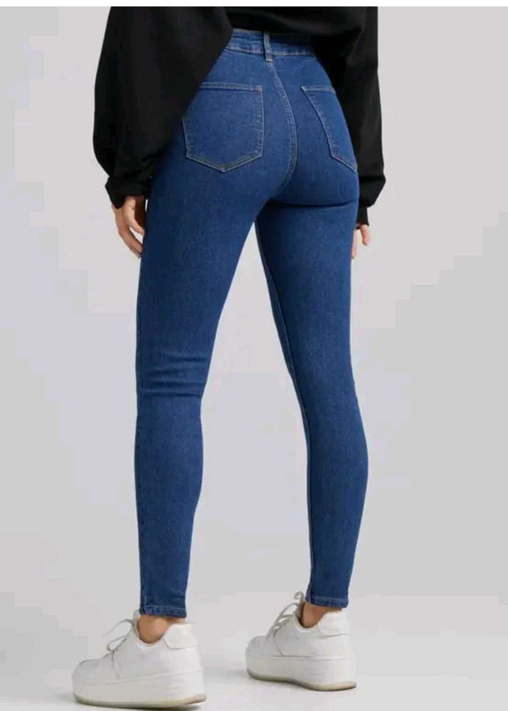 High-Waisted Skinny Jeans