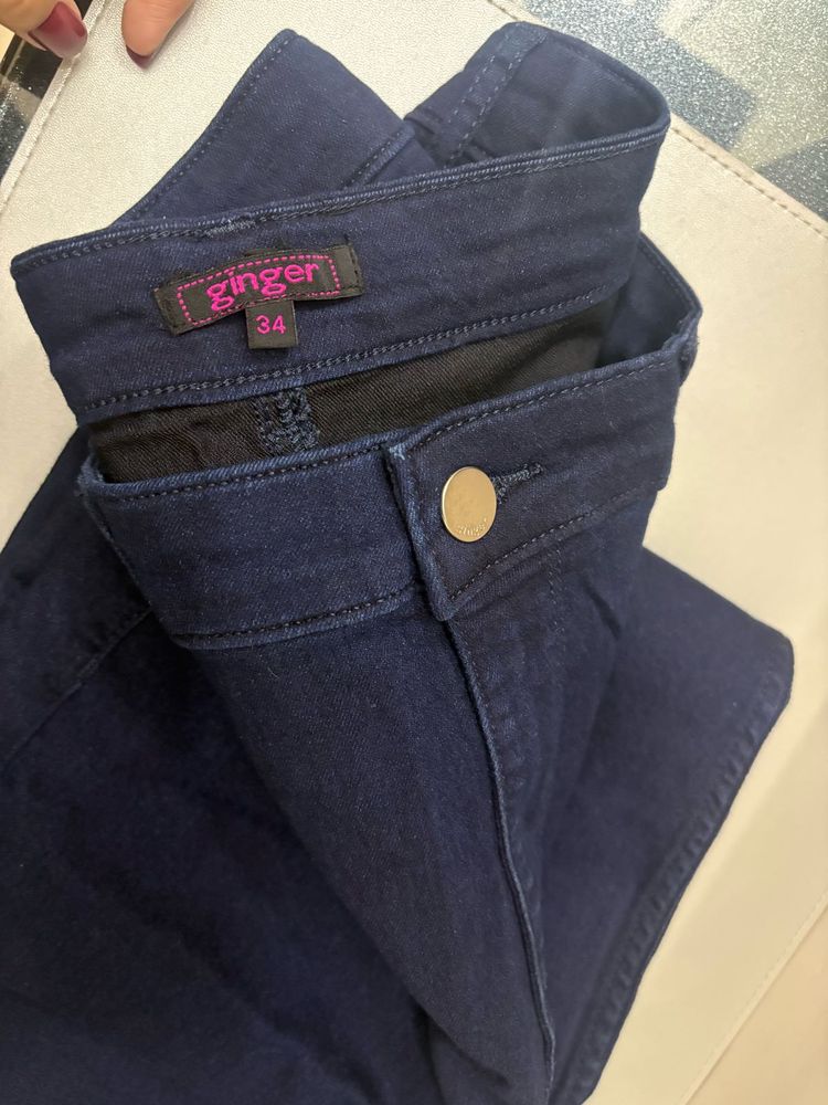 Ginger Navy Blue Jeans