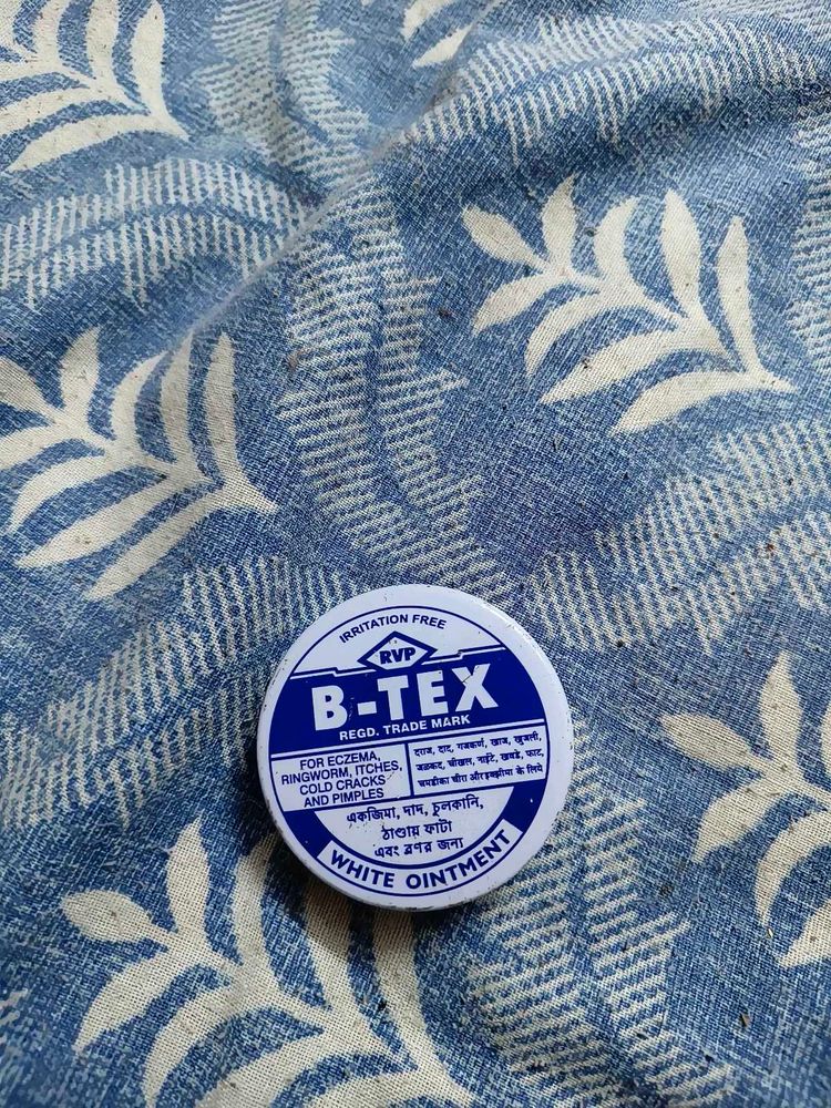 B-Tex White Ointment Empty Box