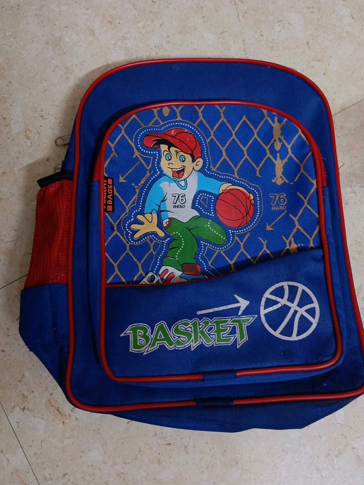 School Bag And Bottle