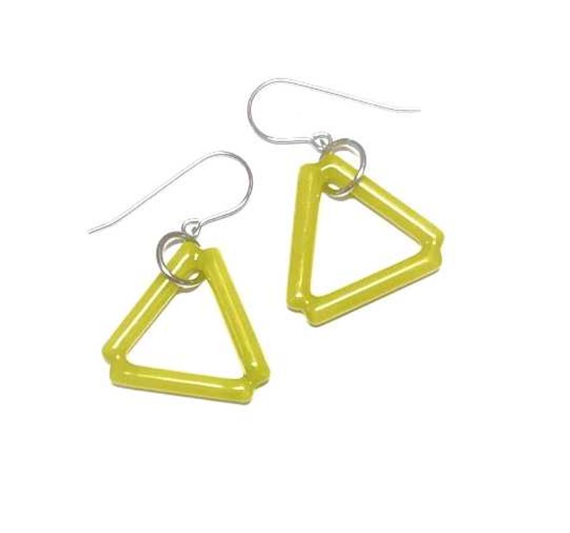 Triangle Drop Earrings
