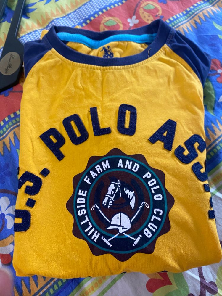 US Polo Smart Sweat Shirt , T Shirt ,, For Boys 8-12 Yrs