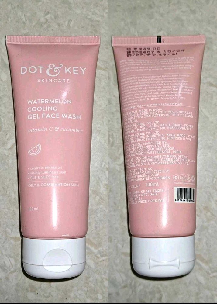 DOT &amp; KEY WATERMELON GEL FACE WASH