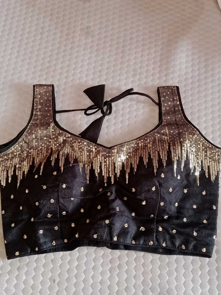 Sequin Embellished Blouse its new padded