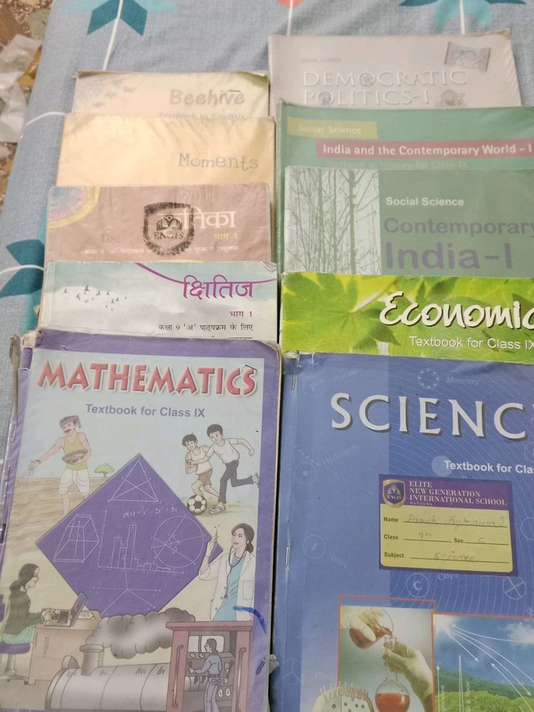 CBSE Board 9th Class Books Set