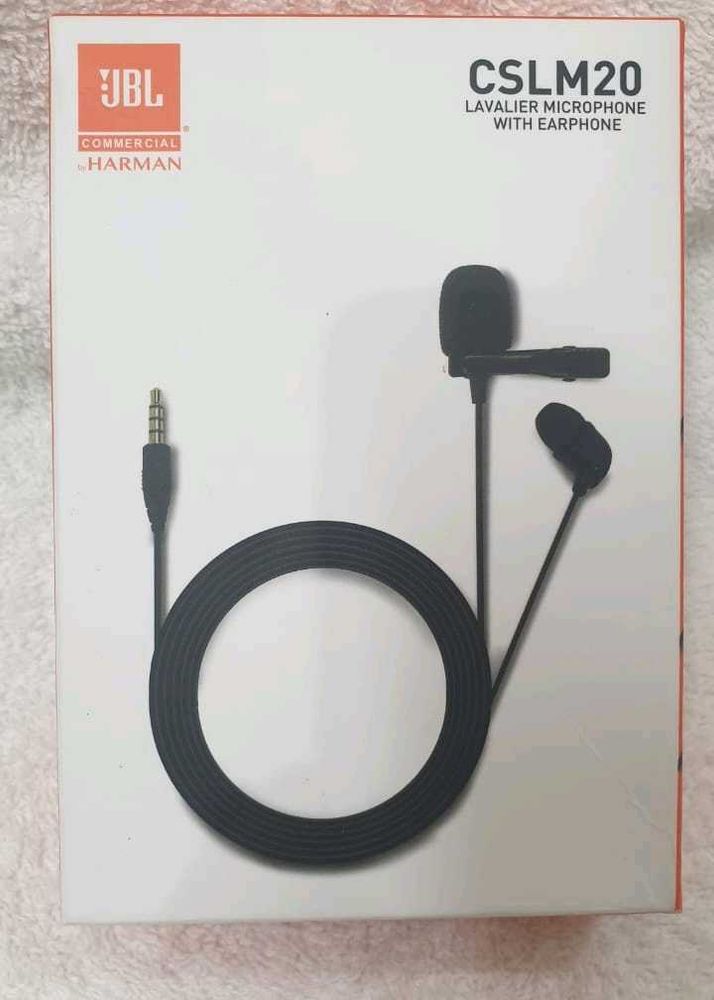 Jbl Harman Cslm20 Lavalier Microphone With Earpho
