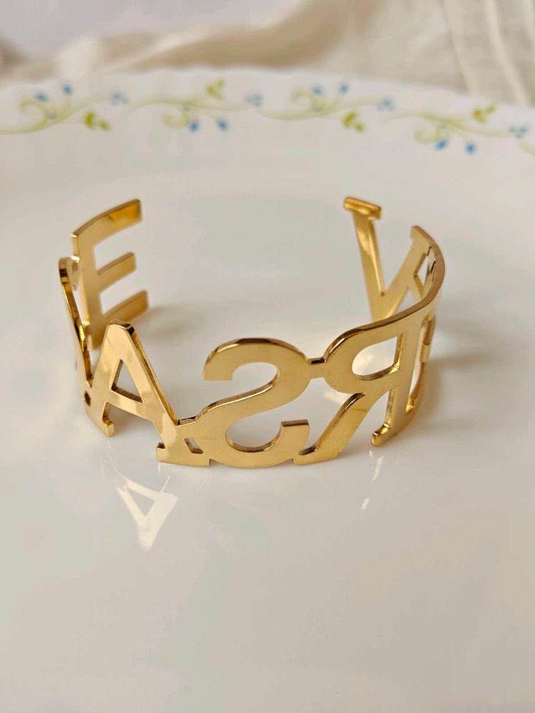 Gold Statement Cuff Bracelet
