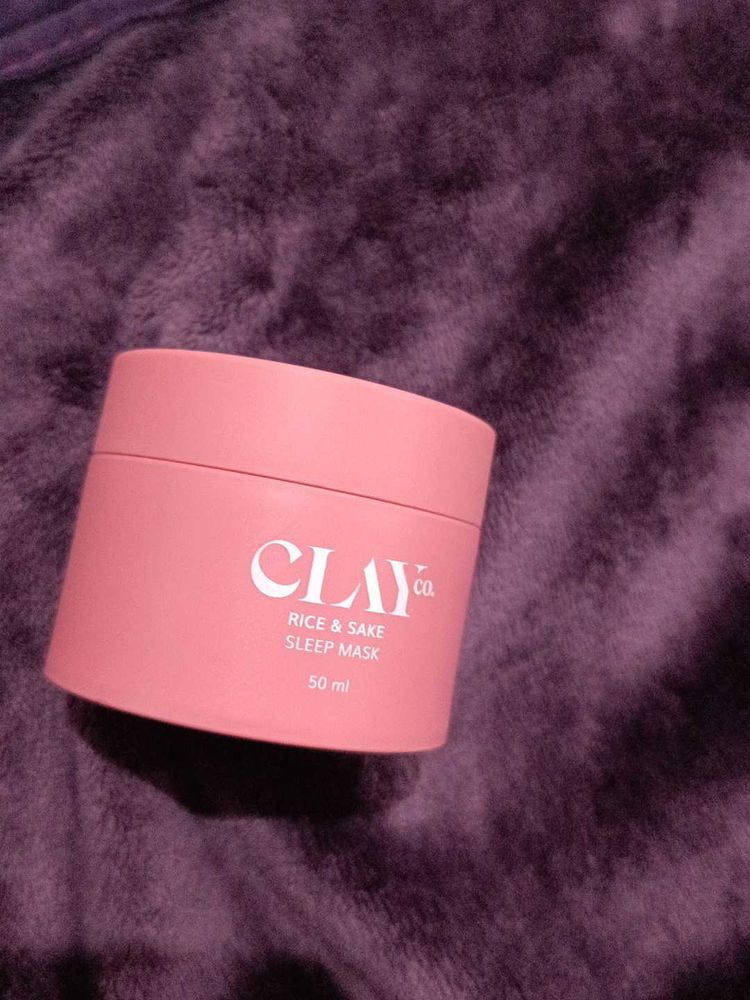 CLAYCo Rice &amp; Sake Sleep Mask