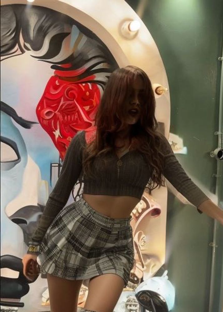 Mini Pleated Skirt👄