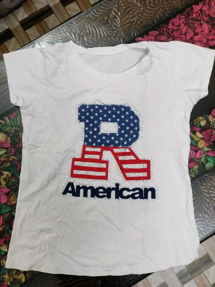 white women summer Tshirt