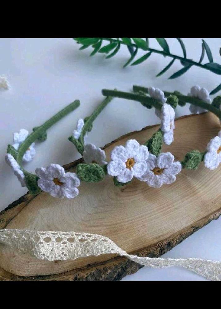 Crochet Flower Headband