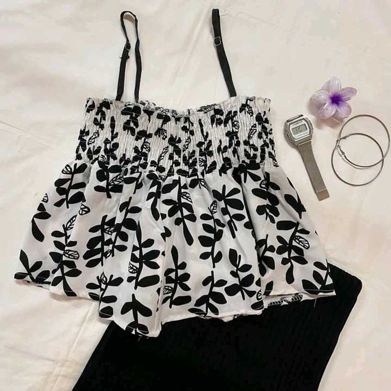Floral Print Cami Top