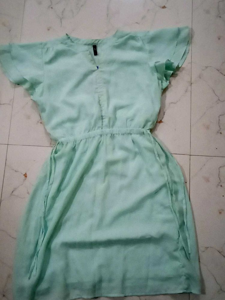Mint Green Dress