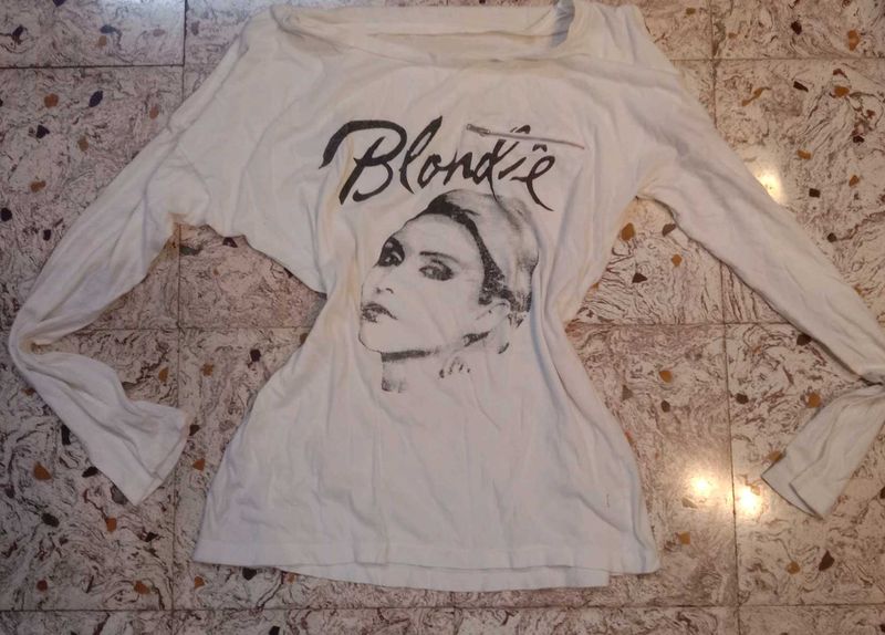 Vintage Graphic Blondie Long Sleeve Tee