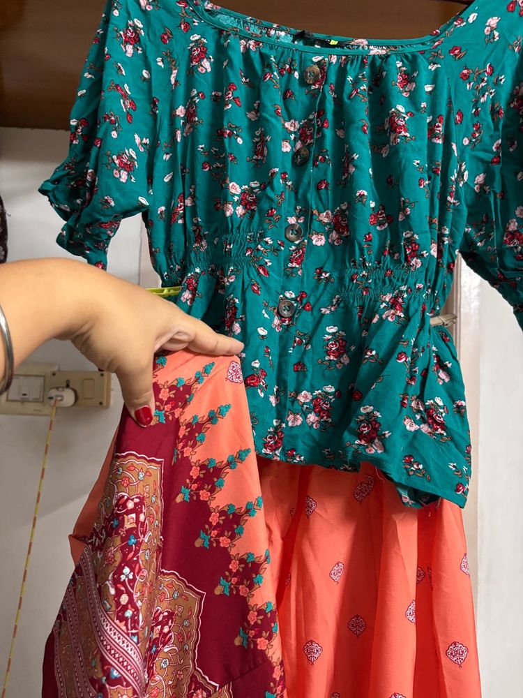 Floral Two-Piece Set