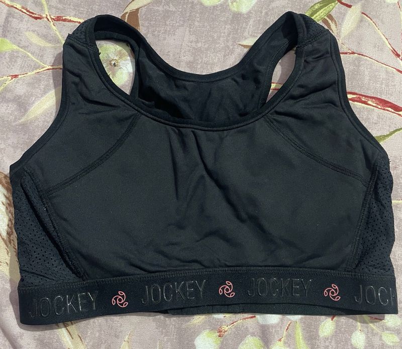 Jockey Black Sports Bra