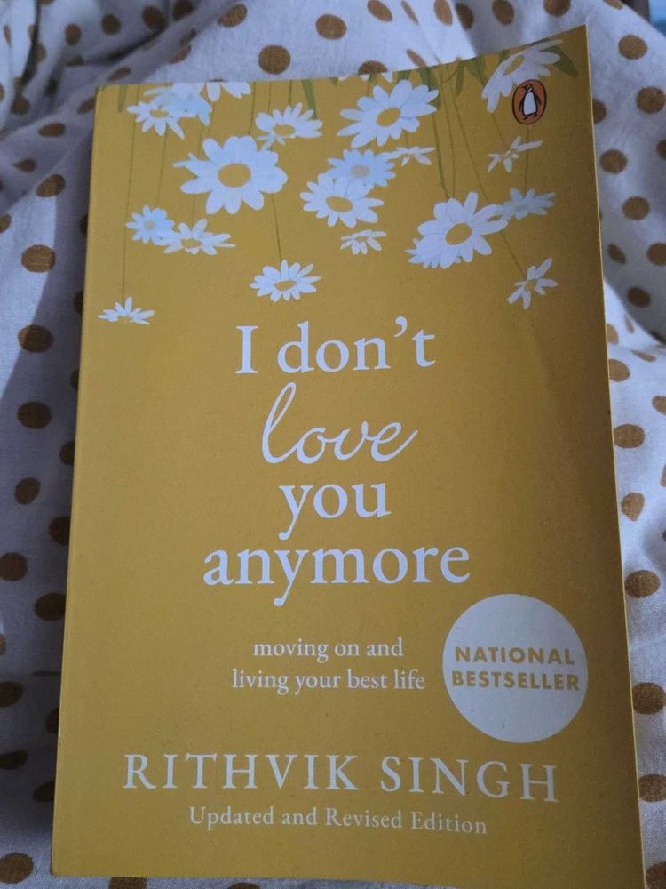 I Don't Love You Anymore Book