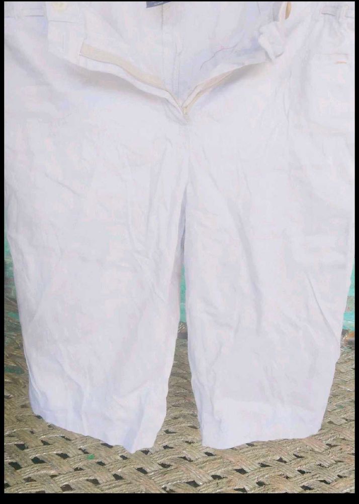 White Bermuda Shorts