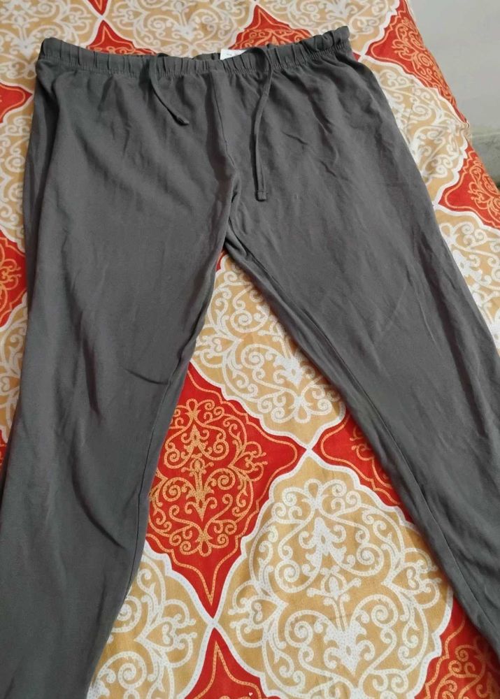 Gray Casual Pants
