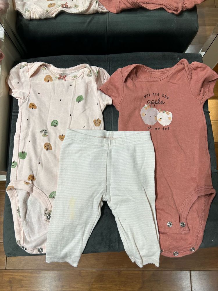Carters 3 Pc Set Apple
