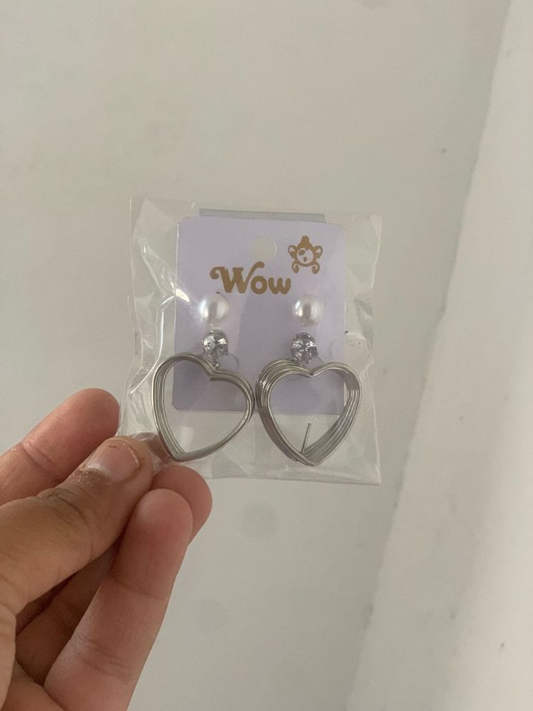 Heart Earrings pintrestyy