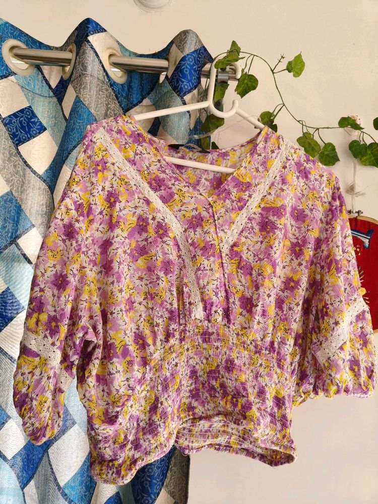 Floral Print Top