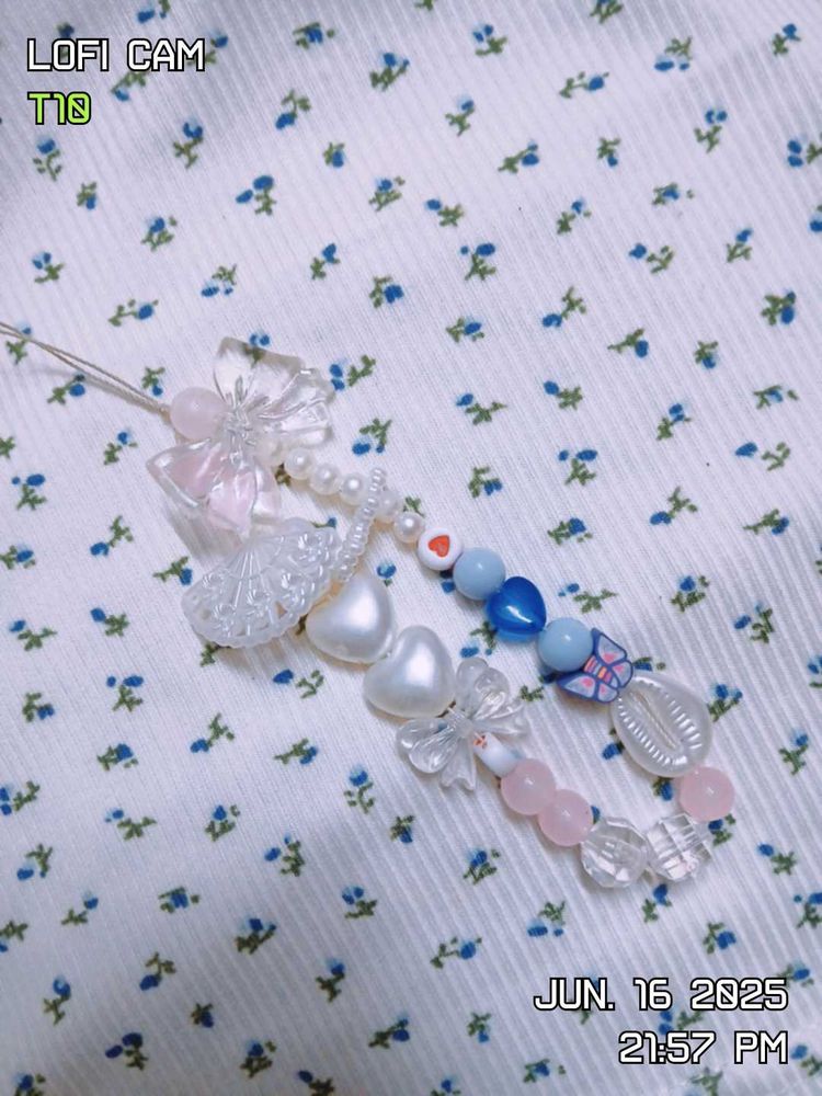 Handmade Coquette Dreamy Phone Charm